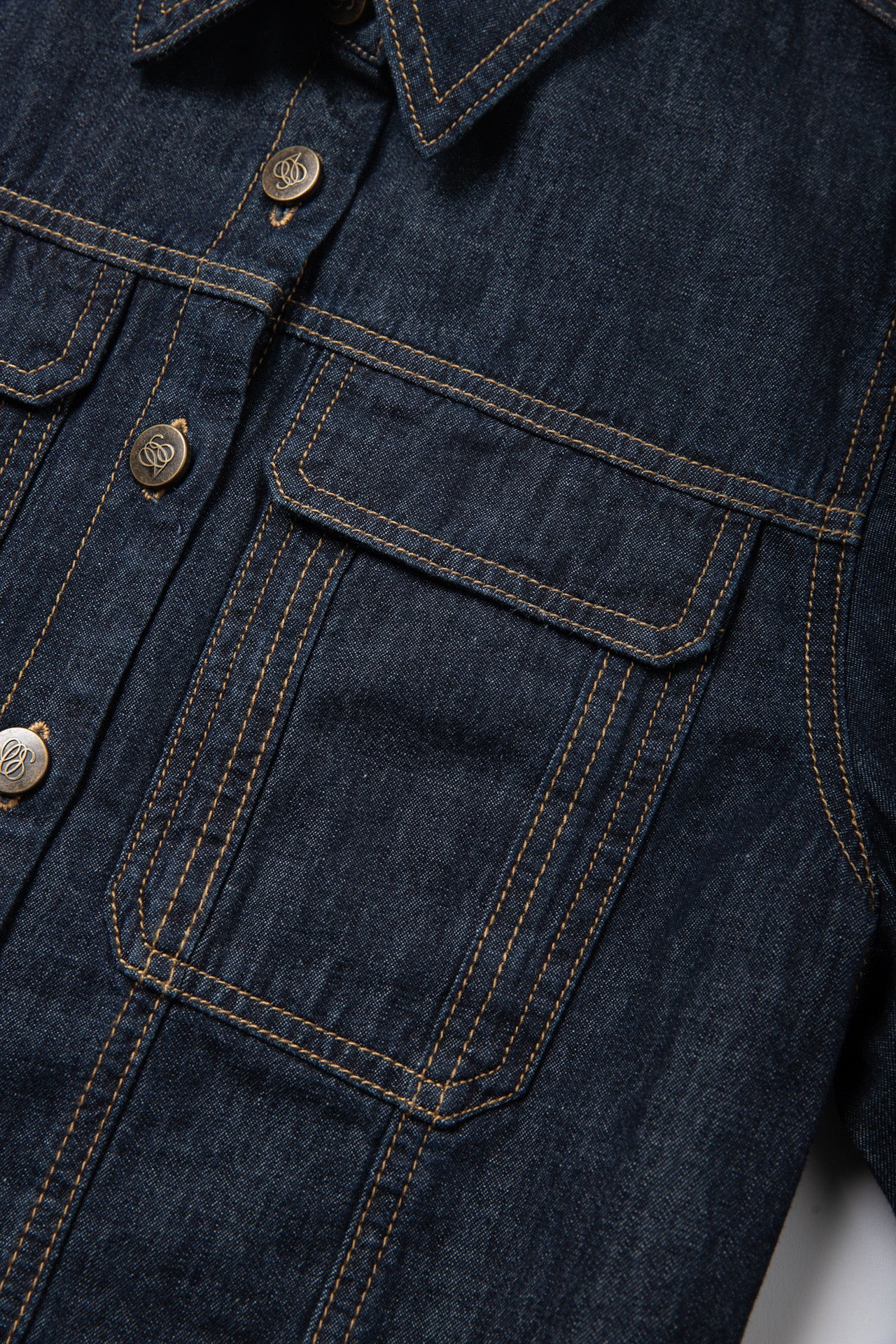 もうひとつのダイアリー》デニムジャケット-Navy – Tnewties