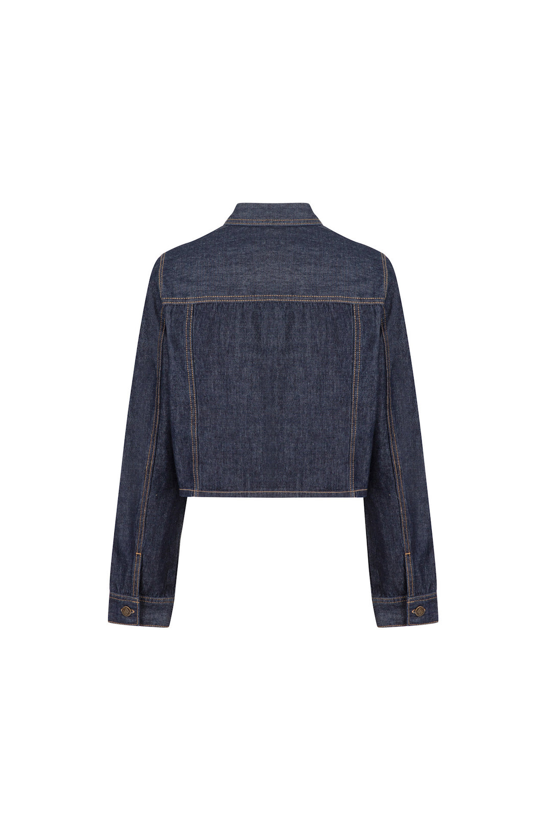 フォロー割 Tnewties トゥエンティース もうひとつのダイアリージャケット もうひとつのダイアリー》クロップドデニムジャケット-Navy