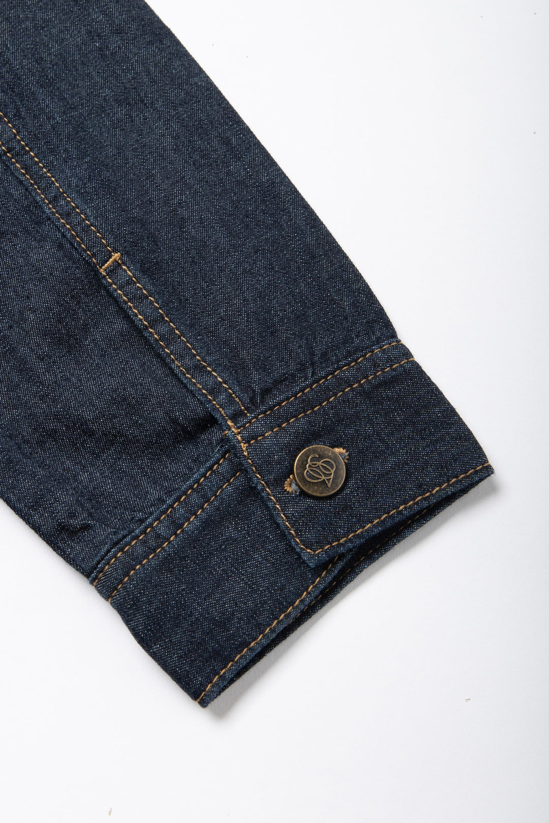 もうひとつのダイアリー》クロップドデニムジャケット-Navy