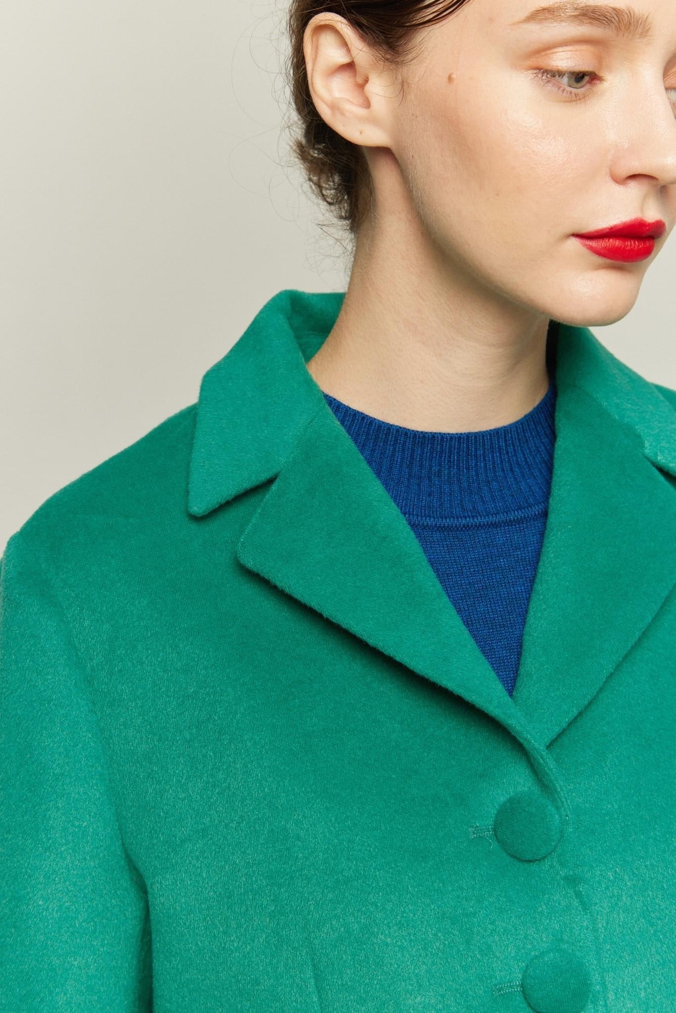 《シャーリーはバンドのボーカル》ショートジャケット-Green
