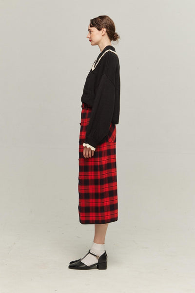 《Cast the moon spell》Flare sleeve frilled blouse