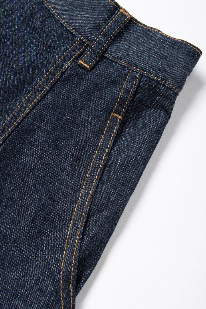 《もうひとつのダイアリー》デニムスカート-Navy