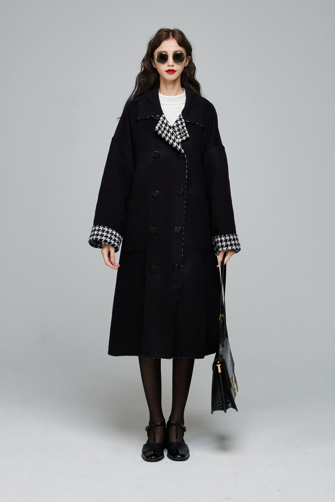 口角にほくろがある彼女》リバーシブル2WAYコート – Tnewties